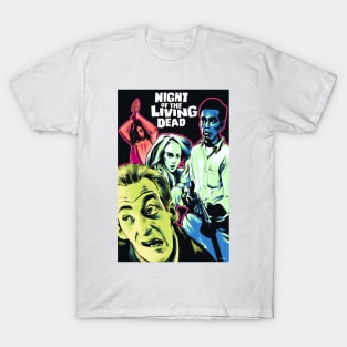 Night of the Living Dead Movie Art Variant 1 T-Shirt